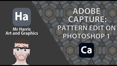 Adobe Capture: Edit patterns in Photoshop
