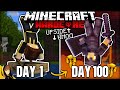 I Survived 100 Days with Gravity FLIPPED in Hardcore Minecraft!.. Here's What Happened!