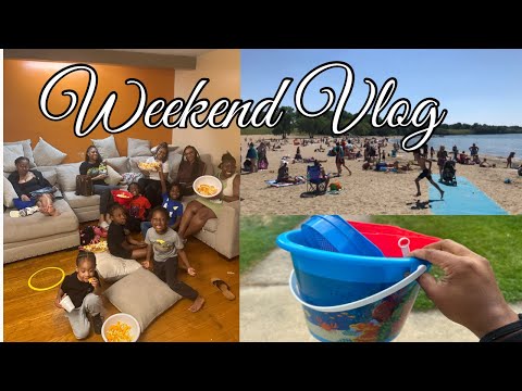 WEEKEND VLOG | Beach | Movie Night |