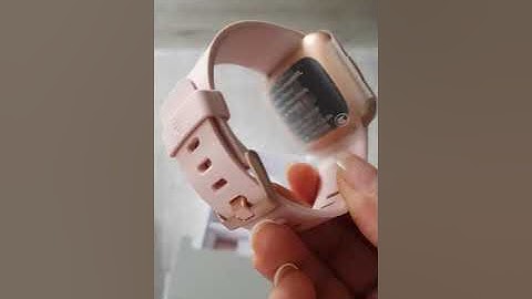 unboxing my fitbit versa 2
