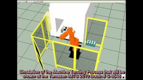 Nachi MR20 - Yamazen IMTS 2010 Simulation