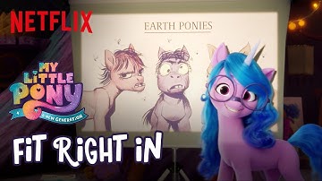“Fit Right In” Song Clip | My Little Pony: A New Generation | Netflix Family