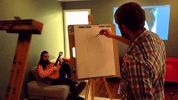 Triangulation in drawing lesson tutorial with Curtis Jensen