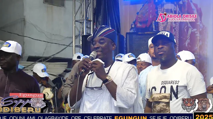 K1 PERFORMANCE AT THE OJE ODUNLAMI OLAGBAYIDE OPE CELEBRATE SEJEJE ODIBERU 2025