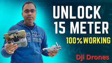 Dji #mini2 - Permanent Solution for 15 M Restriction | #15m #limit hack #new drone #hacks