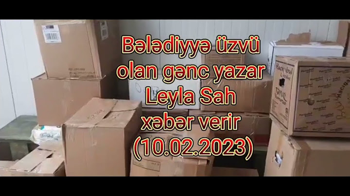 #Bələdiyyə #üzvü olan #gənc yazar #Leyla Şah #xəbər verir