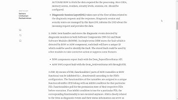 AUTOSAR Vehicle Diagnostics