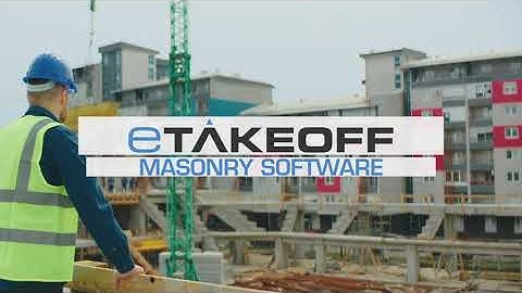 Masonry Estimating & Takeoff Software | eTakeoff