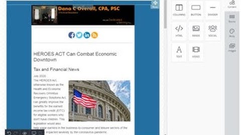 Mail Sprinkler - Build a Custom Email Template with Unlayer