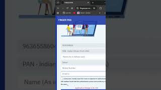 How to Apply PAN Card with OTP &amp; Biometric? | NSDL eKYC New PAN Online | Fingerpan.com