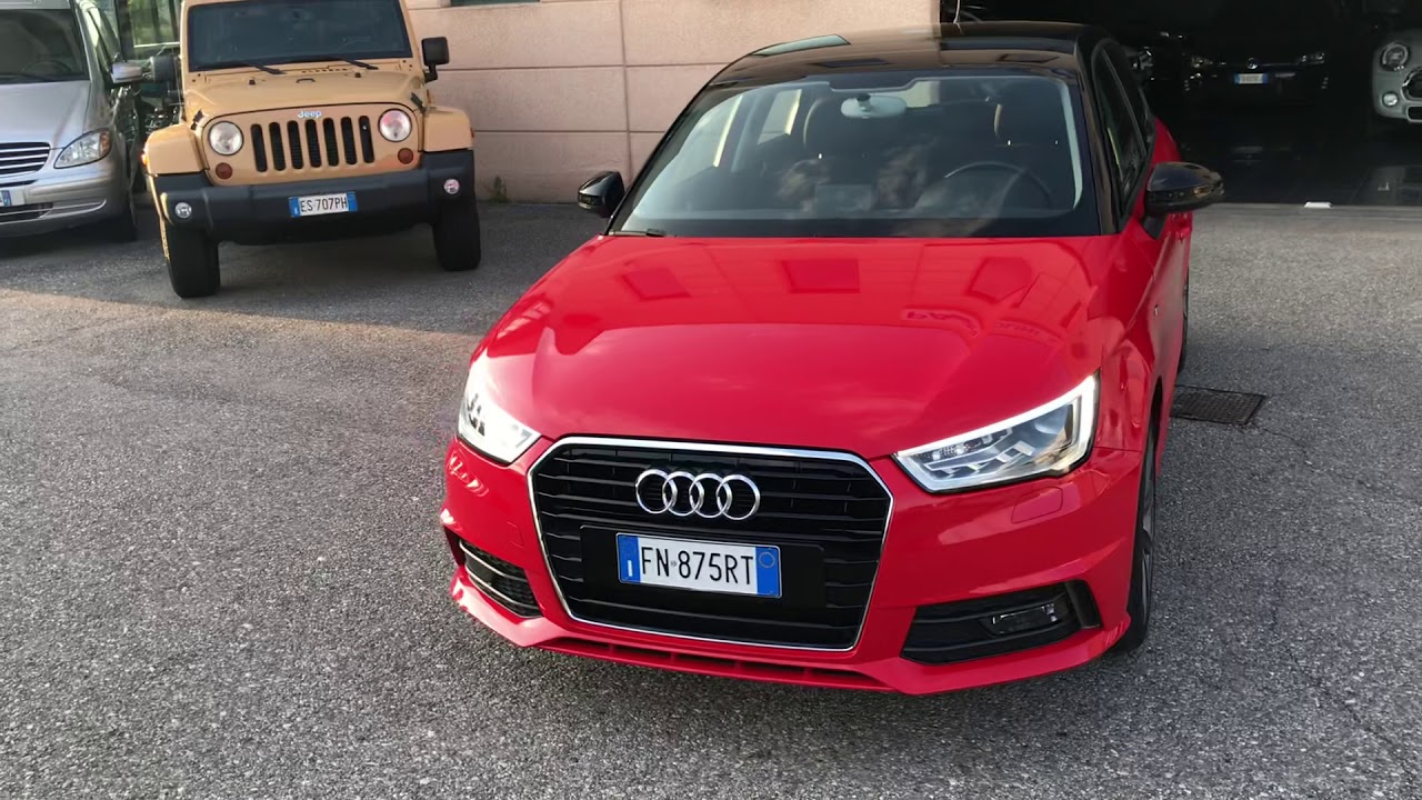 AUDI A1 SPORTBACK 1.4 TDI STRONIC SLINE 2018 KM30K NEOPATENTATI