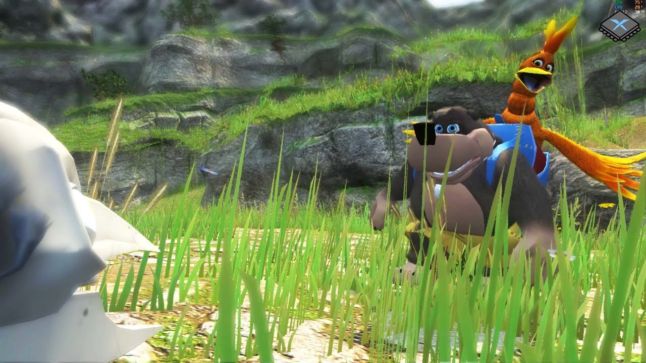 Xenia Xbox 360 Emulator BanjoKazooie Nuts & Bolts Ingame / Gameplay! (DX12 WIP) YouTube