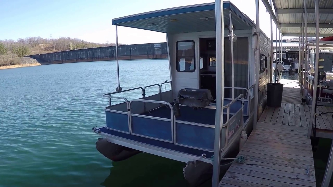 2000 Aqua Chalet 36 Pontoon Houseboat For Sale on Norris 