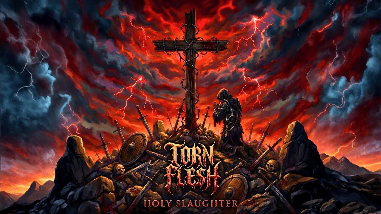Torn Flesh - Holy Slaughter [Lyrics PT-BR/EN] | CHRISTIAN DEATH METAL