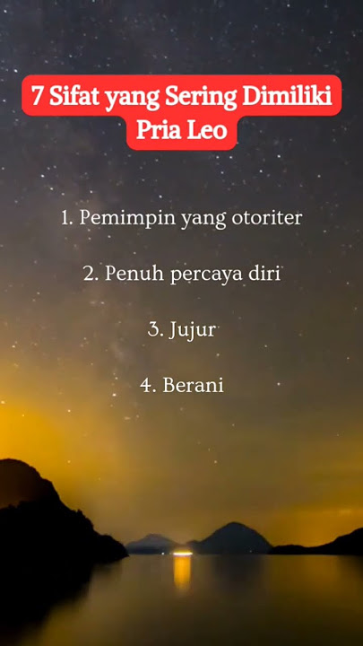 7 Sifat yang Sering Dimiliki Pria Leo #shorts #leo #zodiac