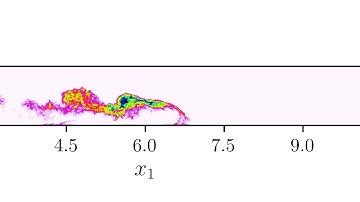 Direct Numerical Simulation of a Gravity Current at Reynolds Number 31000: dissipation field
