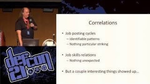 Defcon 21 Open Public Sensors, Trend Monitoring and Data Fusion