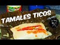 Tamales ticos con la masa suavesita.