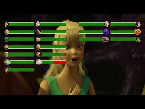 Toy Story 3 2010 Dumpster Confrontation With Healthbars Edited By GabrielD2002