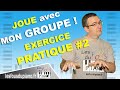 Exercice pratique au piano 2  sol mim  do r 