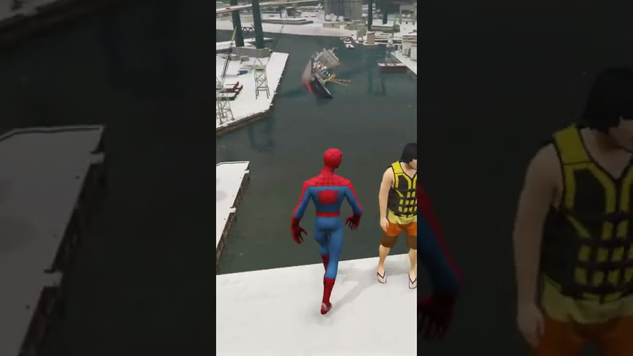 GTA 5 Epic Ragdolls | Spiderman 