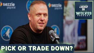 Locked On NBA Mock Draft: Minnesota Timberwolves Trade Down! | Ebuka Okorie or Christian Anderson?