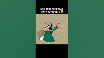 Thumbnail of I don’t think the guard wanted $10😭 #roblox #purpleguy #memes #squidgame #robloxsquidgame