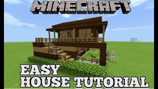Minecraft Easy Survival House Tutorial (#17) by BarnzyMC  812 views 4 years ago 23 minutes