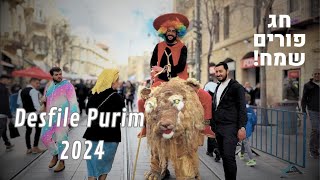 Purim Jerusalem - Purim Parade 2024
