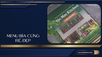 In Menu Bìa Cứng Đẹp Số 1 Việt Nam - Thiết Kế In Ấn Đại Việt