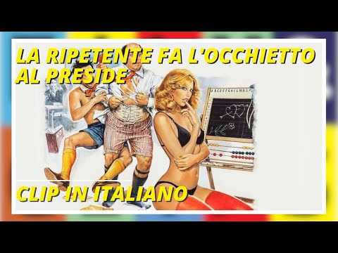 La ripetente fa l'occhietto al preside | Commedia | Clip #1 in italiano