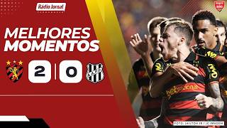 SPORT 2 X 0 PONTE PRETA - MELHORES MOMENTOS - 10.09.26