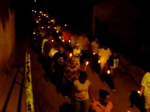 Procesin de la virgen de Guadalupe en Chaucingo Gu...