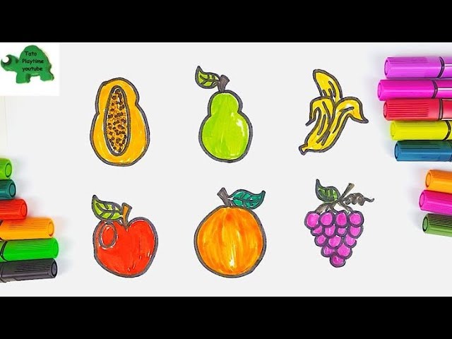 Download Mewarnai Gambar Pepaya
