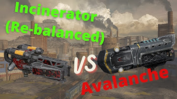 Incinerator Re-balanced vs Avalanche [Preview Comparison]