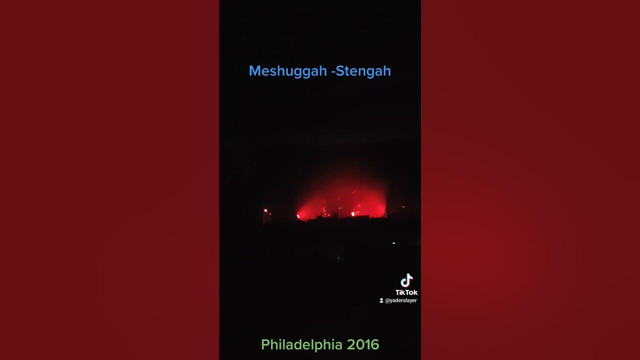 Meshuggah - Stengah. 11/4/16. Trocadero