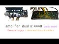 4440 Dual Ic Amplifier Circuit Diagram