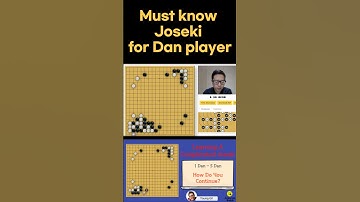 Must Konw Joseki for Dan player #boardgame#gogame#awesomebaduk#younggil#learngo#gocommunity#discord