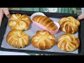 How to Make Old Fashioned Sweet Bread | 6 Shaping Method | NO Butter!