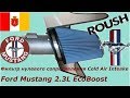 Ford Mustang 2.3l EcoBoost 2015. Краткий обзор фильтра нулевого сопротивления(нулевика) фирмы ROUSH.