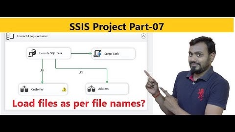 SSIS Project | ssis real time complex project | ssis interview questions and answers | part 7