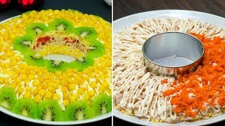 Красота! Ну очень аппетитный салат, замечательное дополнение к праздничному столу! | Appetitno.TV Красота! Ну очень аппетитный салат, замечательное дополнение к праздничному столу! | Appetitno.TV