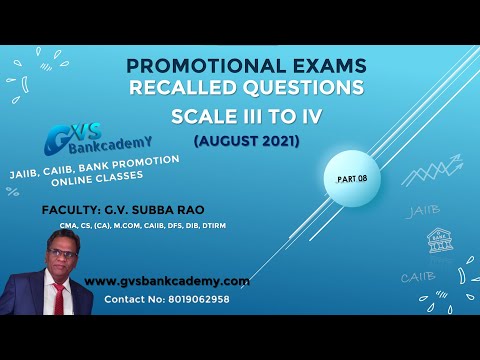 PROMOTIONAL EXAMS - Recalled Questions - Part 08