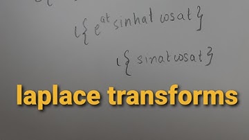 Linearity property of laplace transform  | First shifting theorem in laplace transform