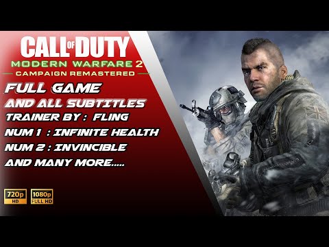 Call of Duty : Modern Warfare 2 Remastered Full Games + Trainer All Subtitles Part.2 End