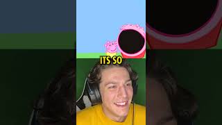 Popping PEPPA PIG! *CREEPY* #shorts #reaction