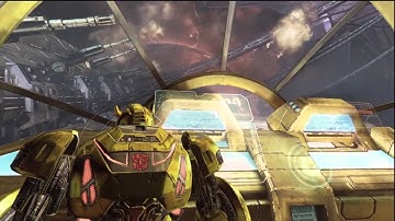 Transformers: Fall of Cybertron Single Player Demo The Exodus Level