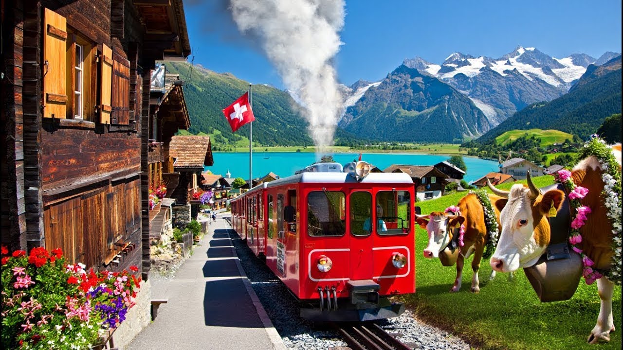 What Makes Lake Brienz So Magic? Most Beautiful Alpine Village | Walking Tour | Switzerland 4K 🇨🇭