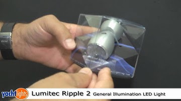 Lumitec Ripple 2 LED General Illumination Light by YachtLights.com