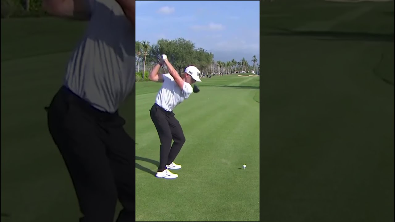 Super Rookie Jake Knapp Awesome Swing Motion Slow 2024